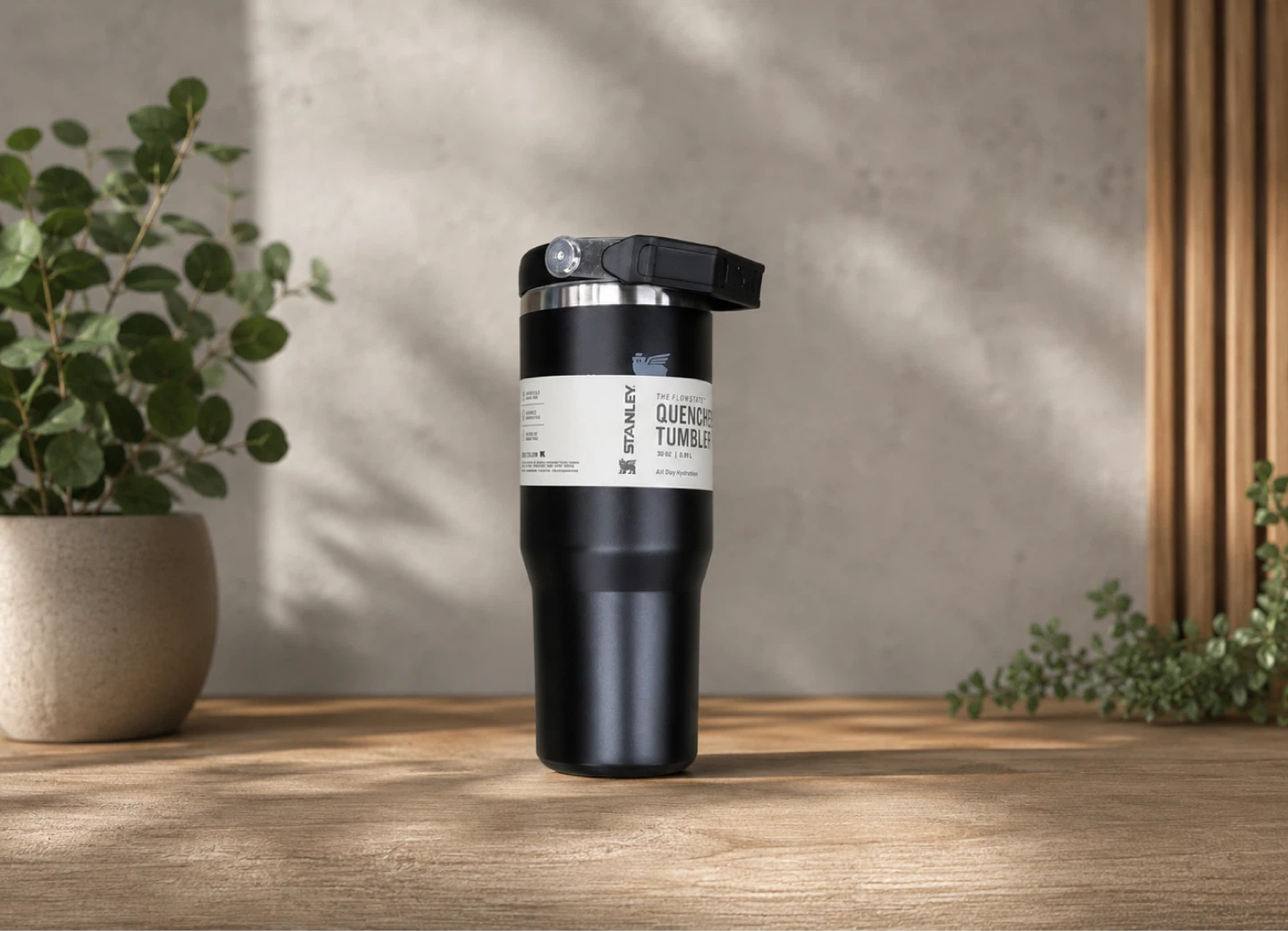 Stanley Quencher H2.0 Tumbler - Black 40 oz