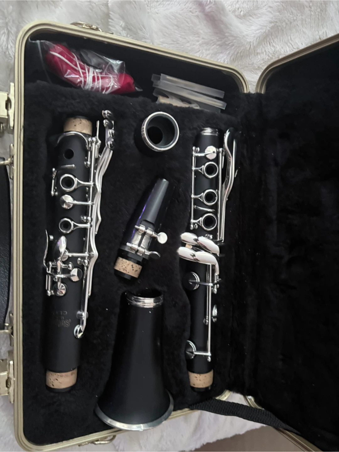 Selmer Clarinet with Case and Reeds - photo 2
