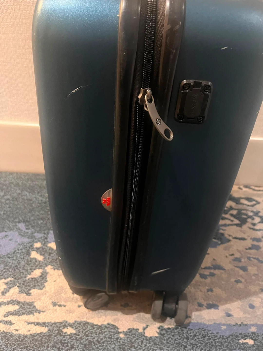 Samsonite Teal Hardside Spinner Carry-On Suitcase - photo 5