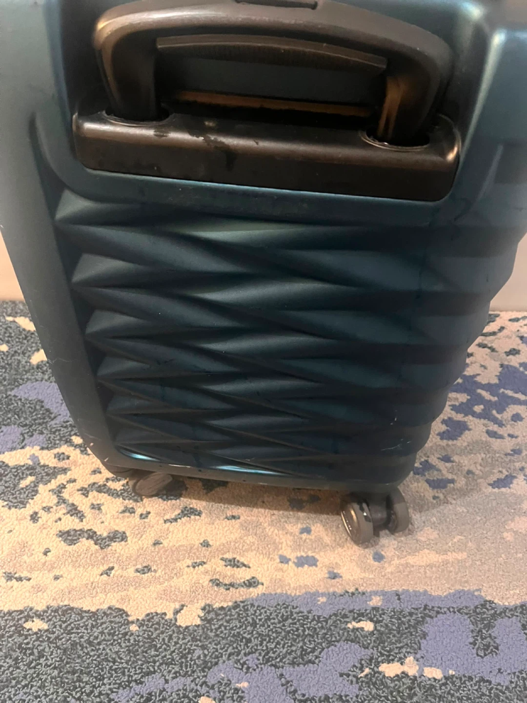 Samsonite Teal Hardside Spinner Carry-On Suitcase - photo 3
