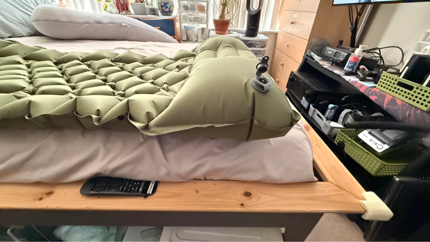 Olive Green Inflatable Sleeping Pad - photo 3