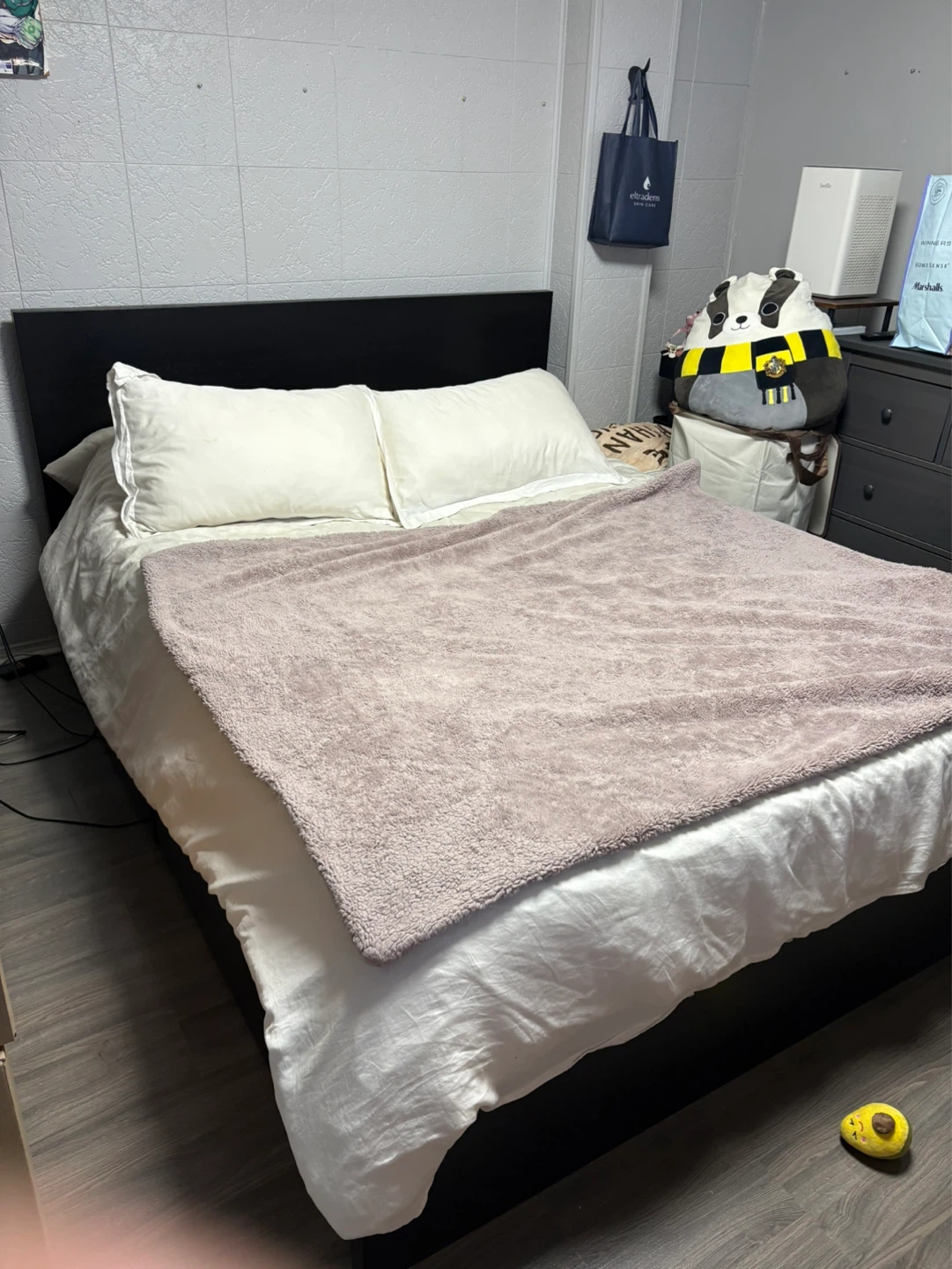 Ikea Malm Queen bed set