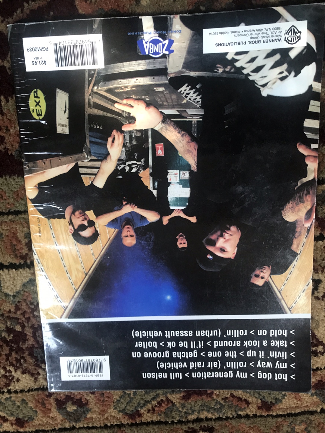 Limp Bizkit Guitar Tab Book - Chocolate Starfish - photo 2