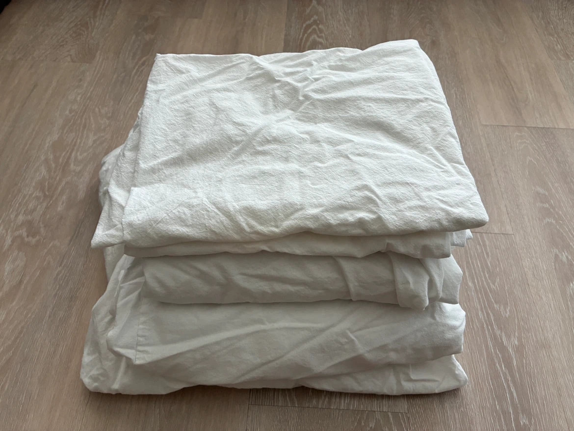 IKEA DVALA Sheet set & Duvet cover and pillowcase White Twin - photo 3