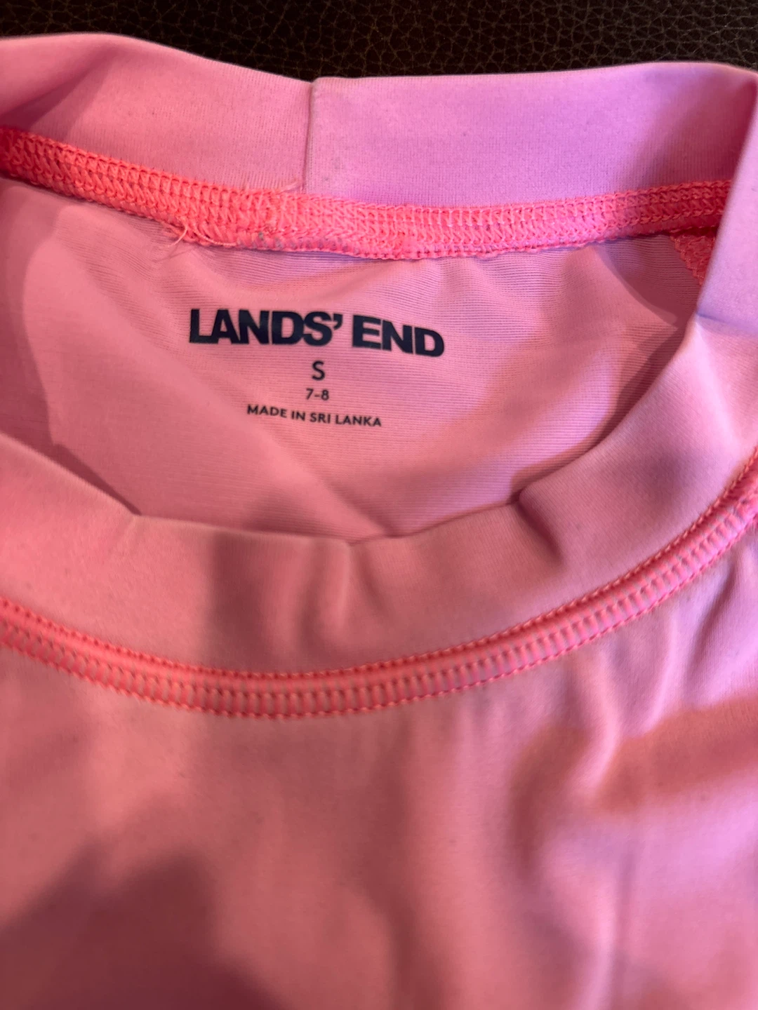Lands' End Pink Ice Cream Rash Guard - photo 3