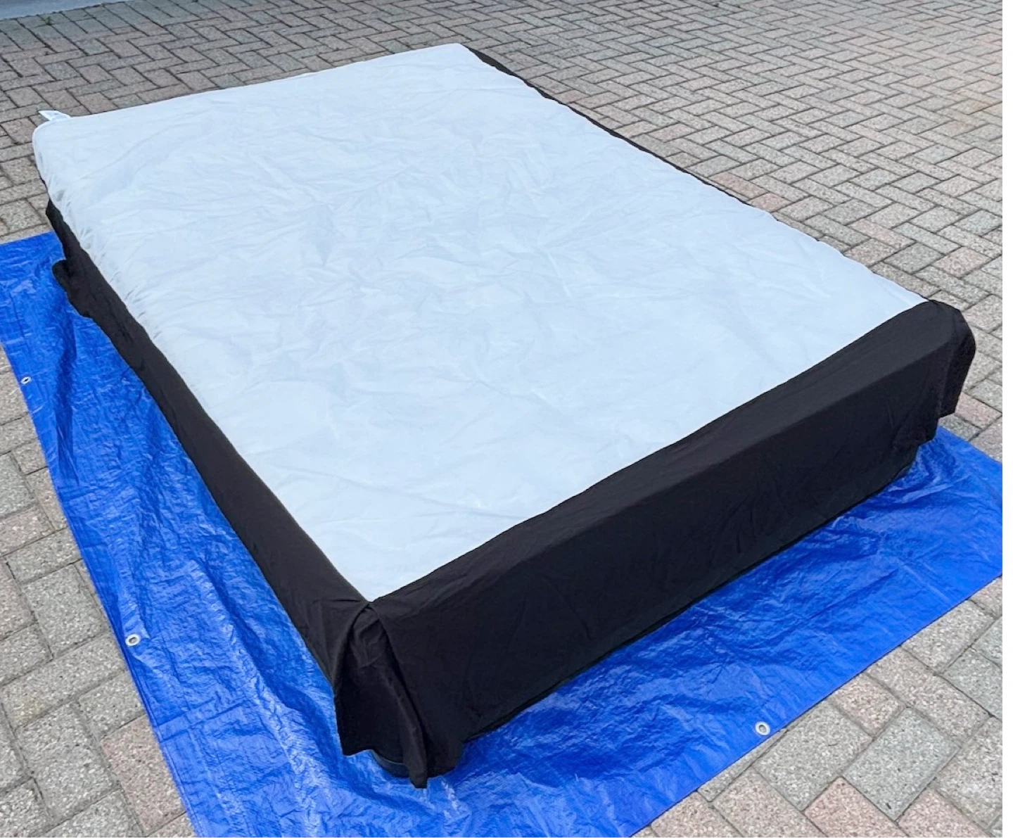 Sealy Mattress , Boxspring and bed skirt protector