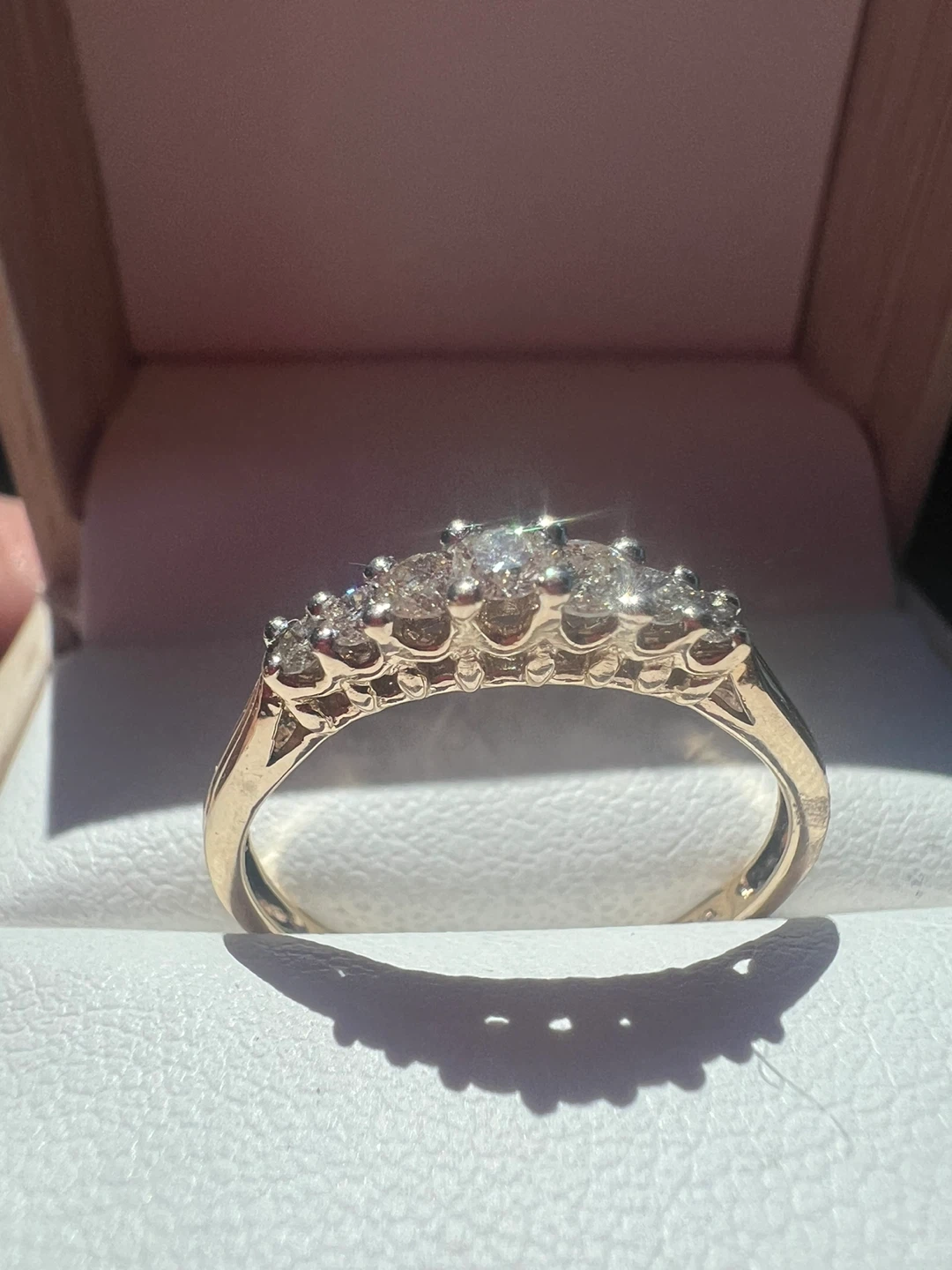 10K Gold Diamond Ring