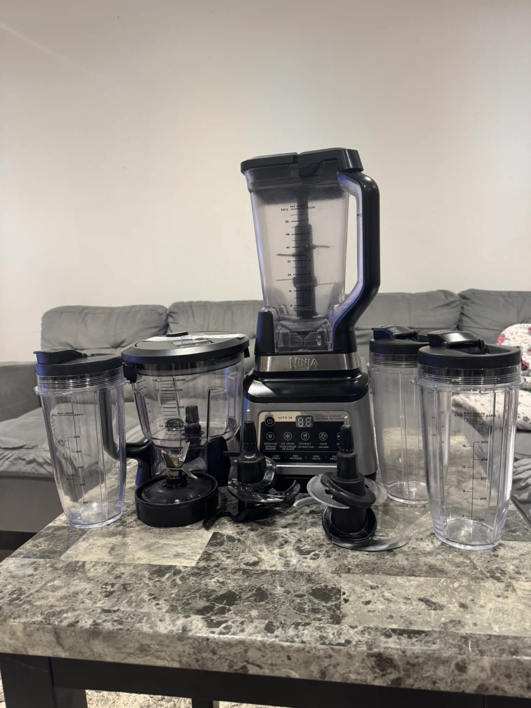 Ninja Kitchen System with Blender and Food Processor Attachments