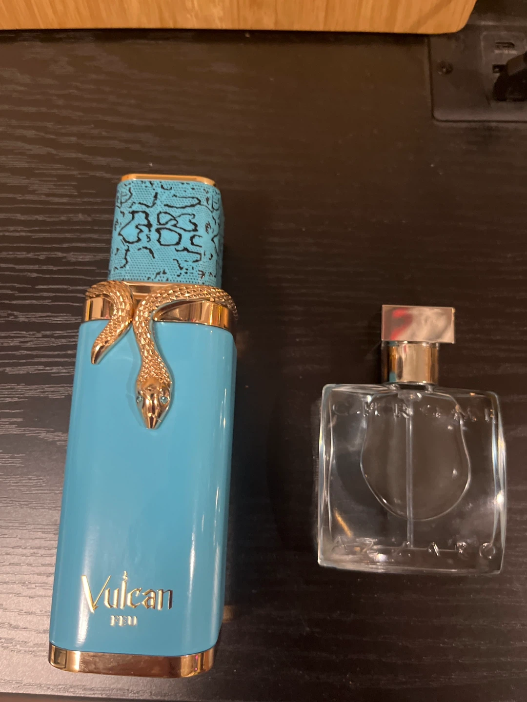 Vulcan feu and chrome azzaro cologne