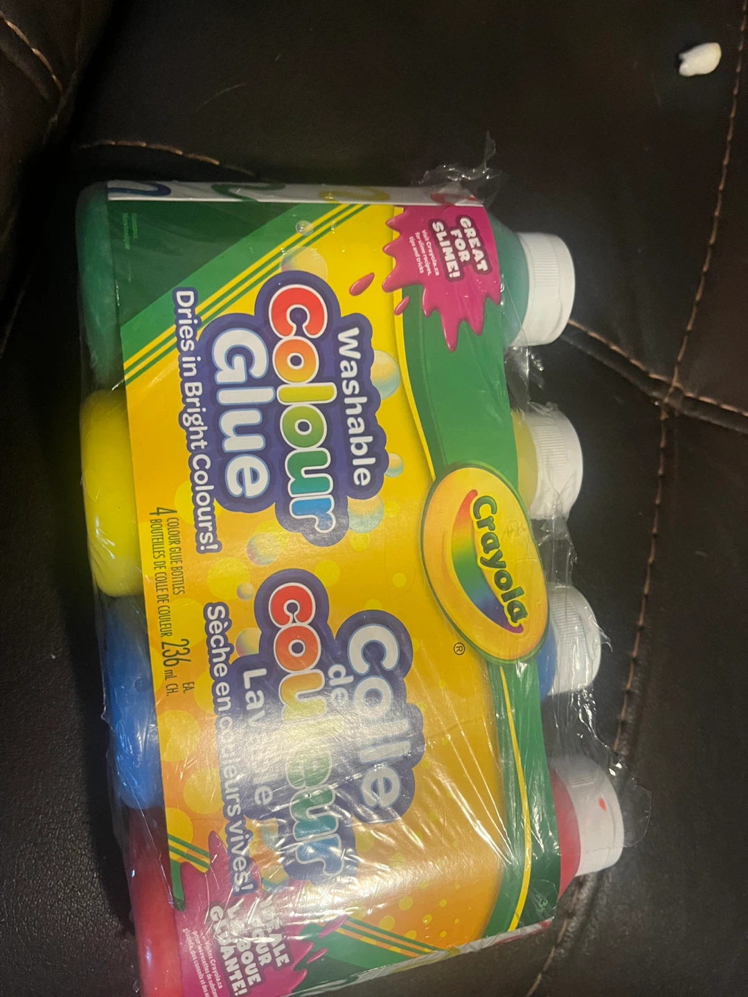 Crayola Washable Colour Glue 4 Bottles
