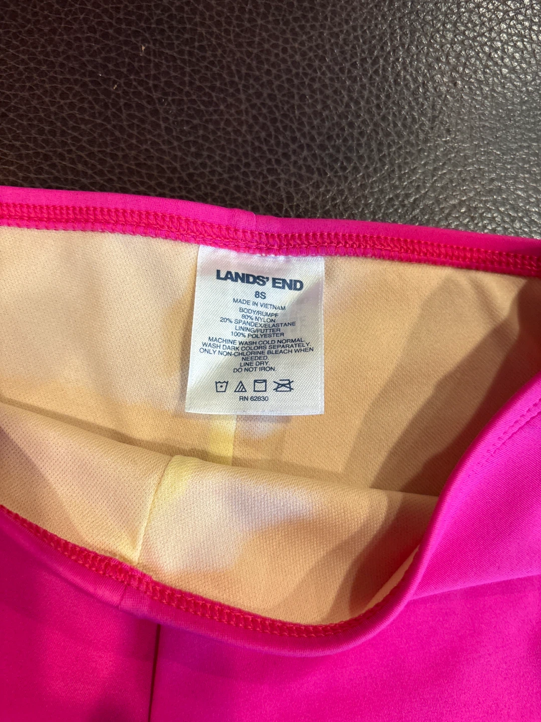 Lands' End Girls Swim Shorts Size 8 - photo 2