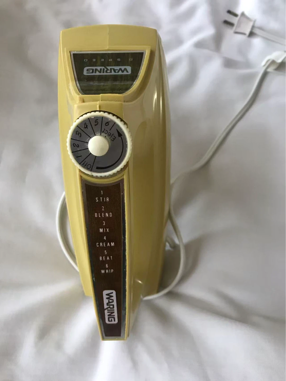 Waring Hand Mixer - Yellow - photo 2