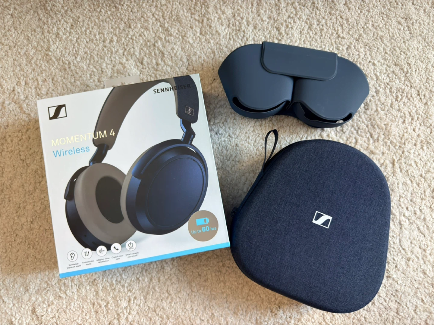 Sennheiser MOMENTUM 4 Over-Ear Headphones - Denim - photo 2