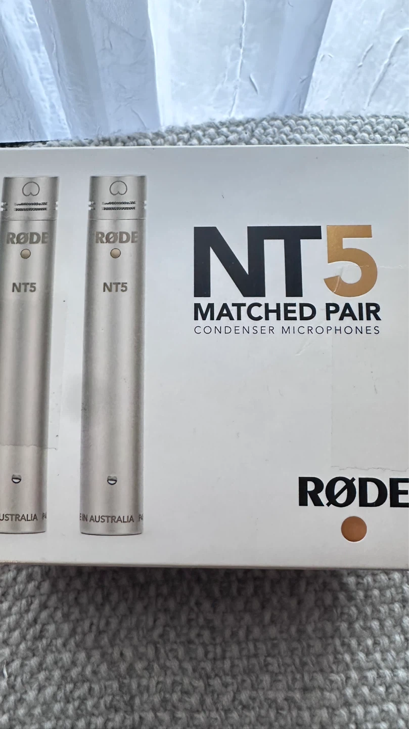 Rode NT5-MP Compact Cardioid Condenser Microphones, Matched Pair - photo 3