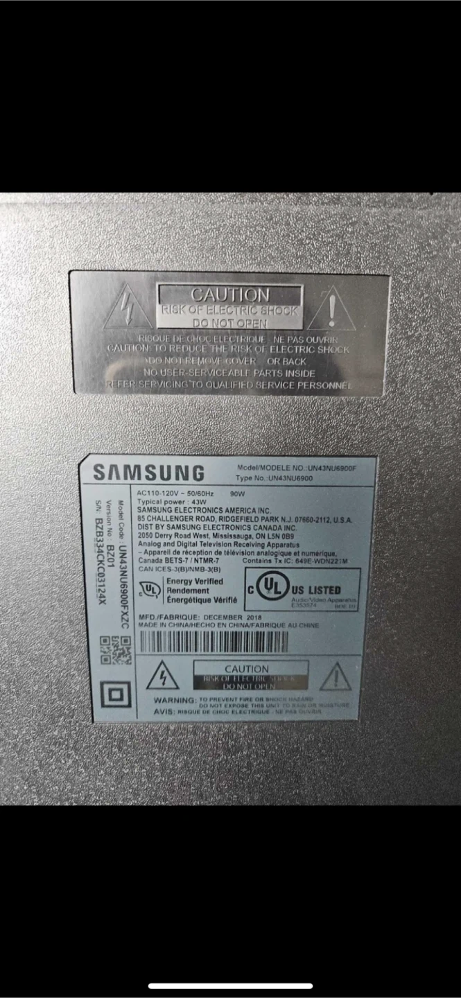 Samsung 43" Smart TV - photo 2