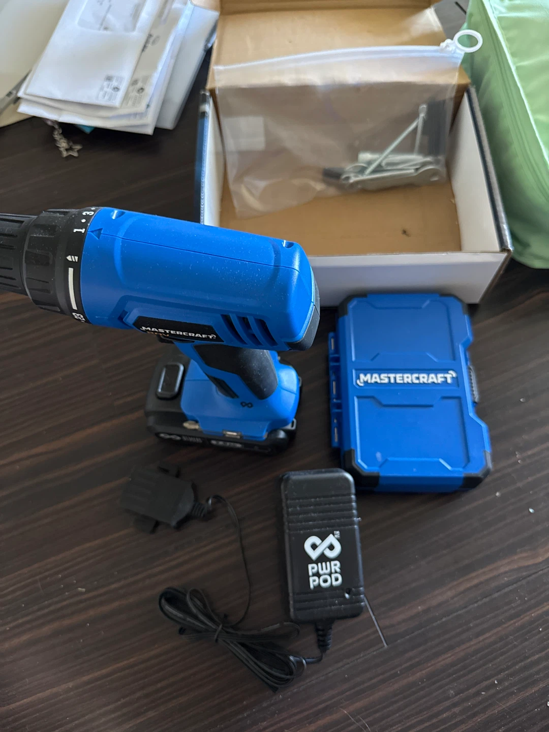 Mastercraft 20V Cordless Drill Kit - photo 5