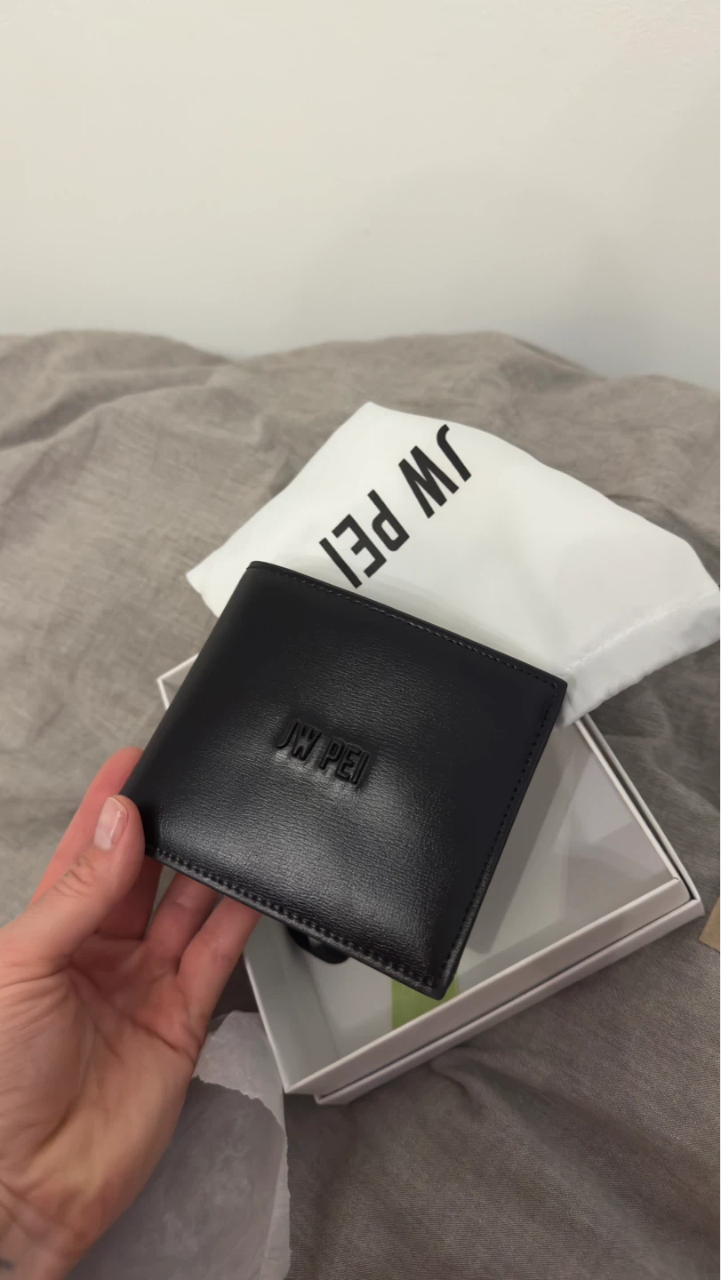 JW Pei Black Unisex Wallet New & Sealed