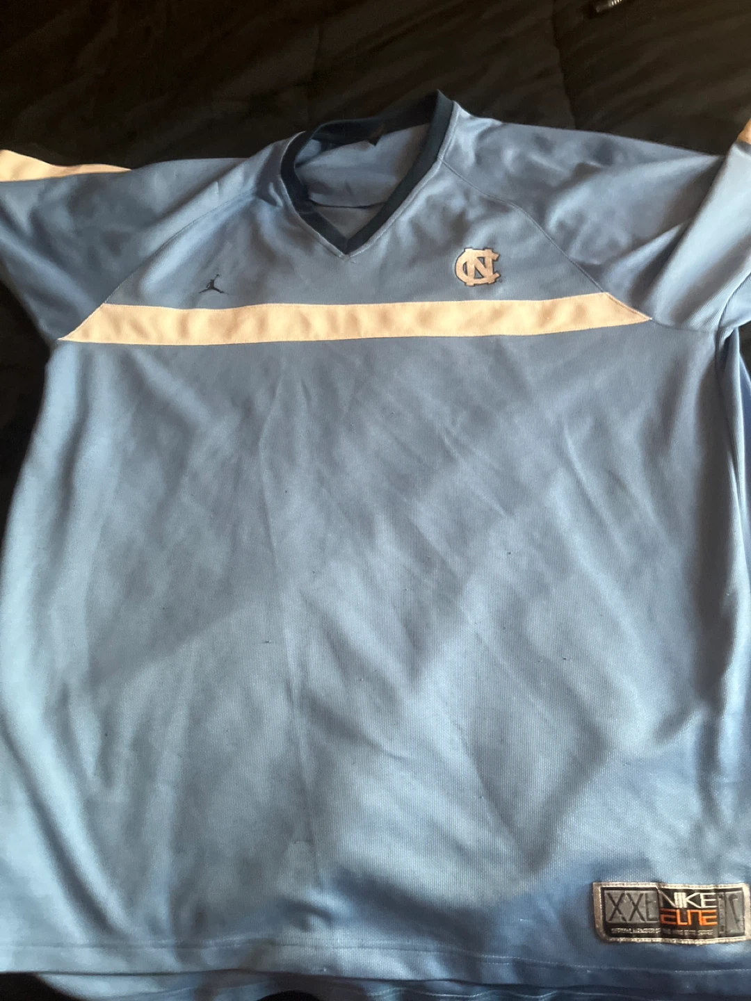 Jordan UNC Tar Heels Athletic Shirt - photo 2