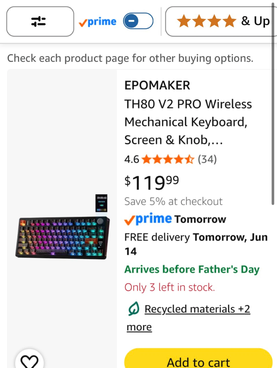 EPOMAKER TH80 V2 PRO Wireless Mechanical Keyboard