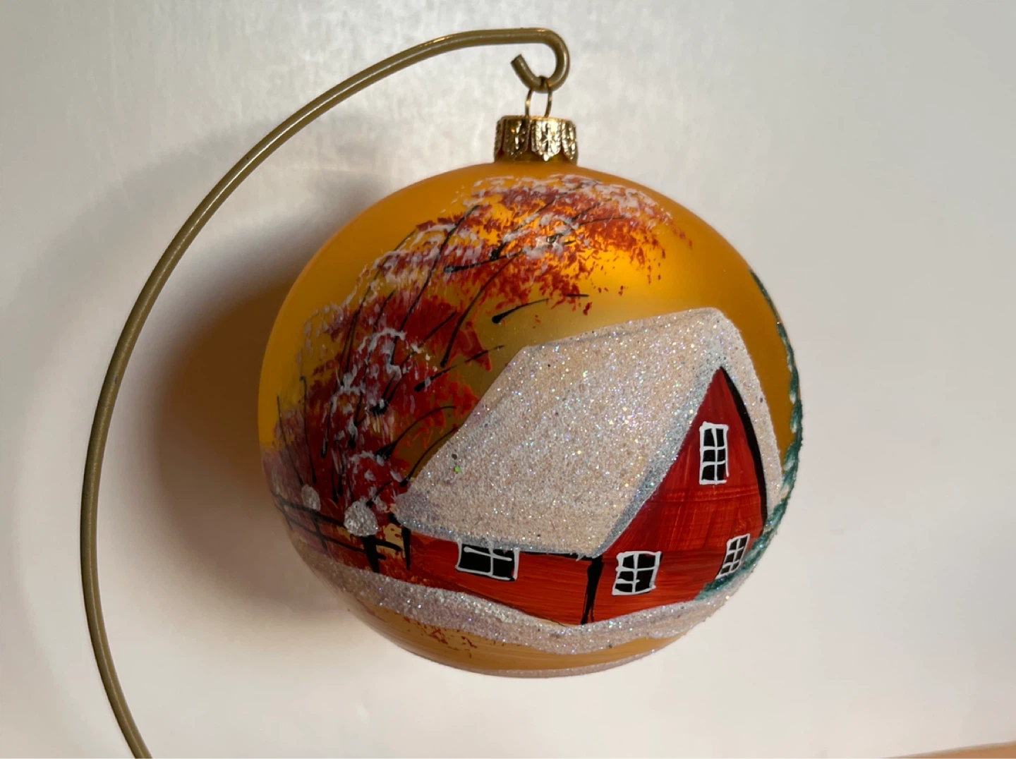 Hand-Painted Christmas Ornament - photo 4
