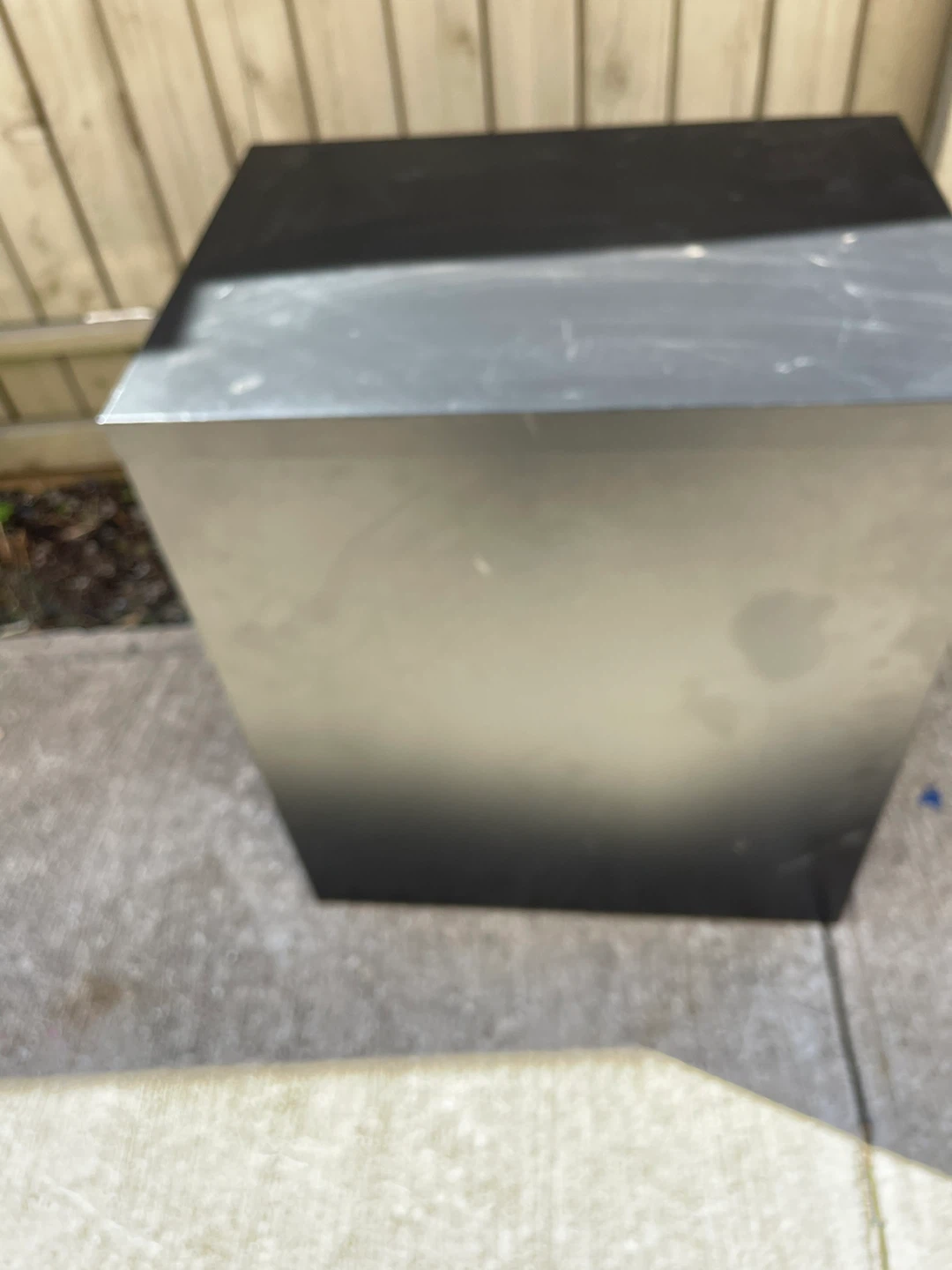 Black 2-Drawer Filing Cabinet - photo 2