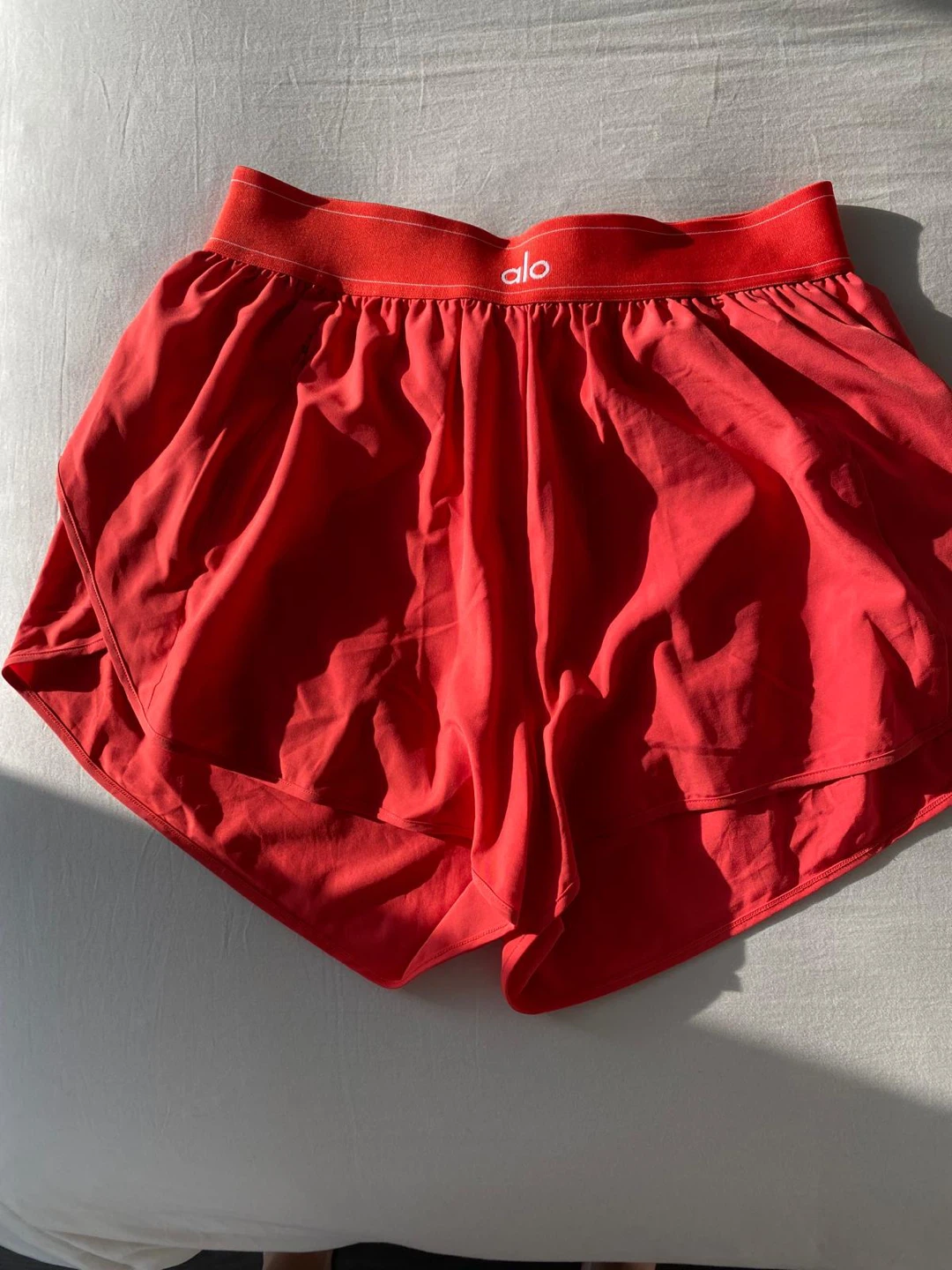 Alo Red Athletic Shorts - Size M