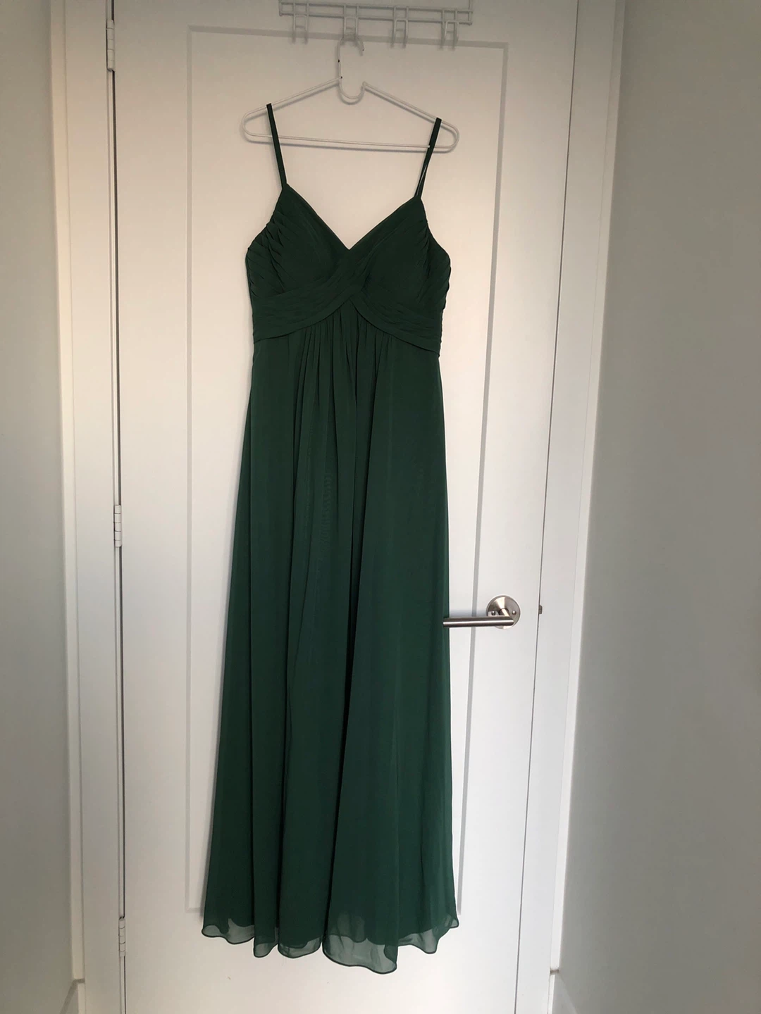 Azazie Emerald Green Maxi Dress