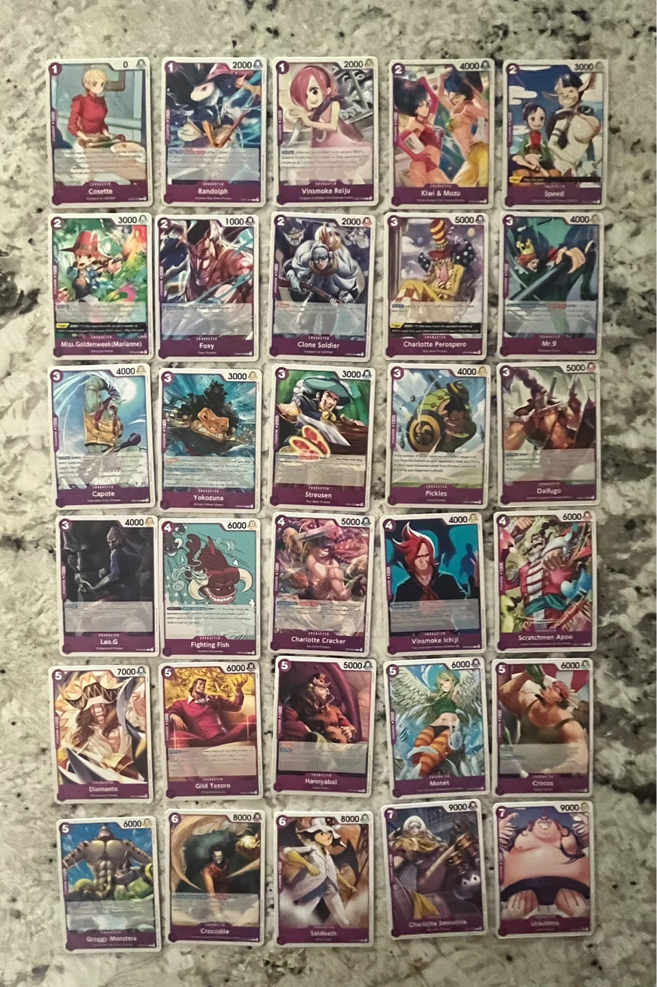 One Piece Card Game Collection - Multiple Characters - photo 2