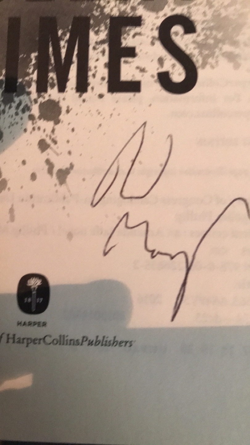 Autographed Phillip Margolin Violent Crimes Novel - photo 3