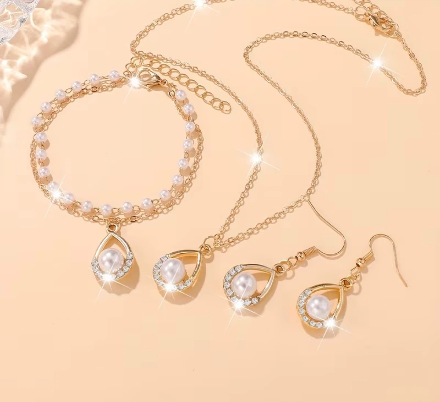 New Necklace, Bracelet & Earrings Set - photo 3