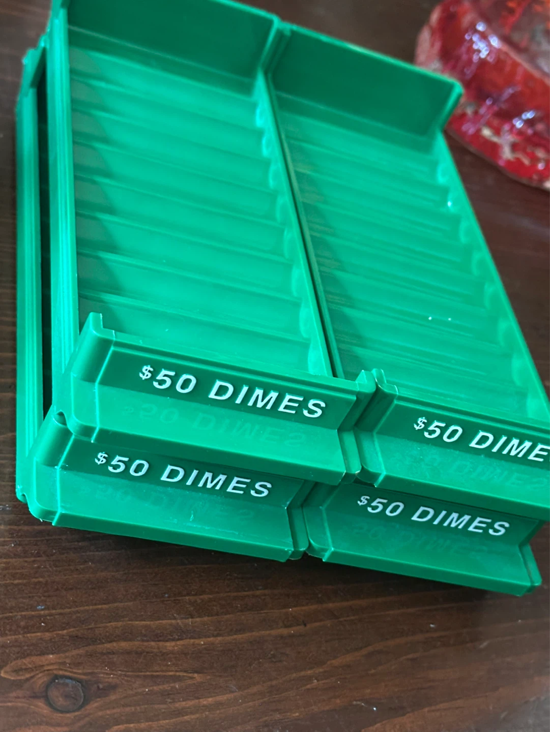 Bank Dime Roll Trays - photo 2