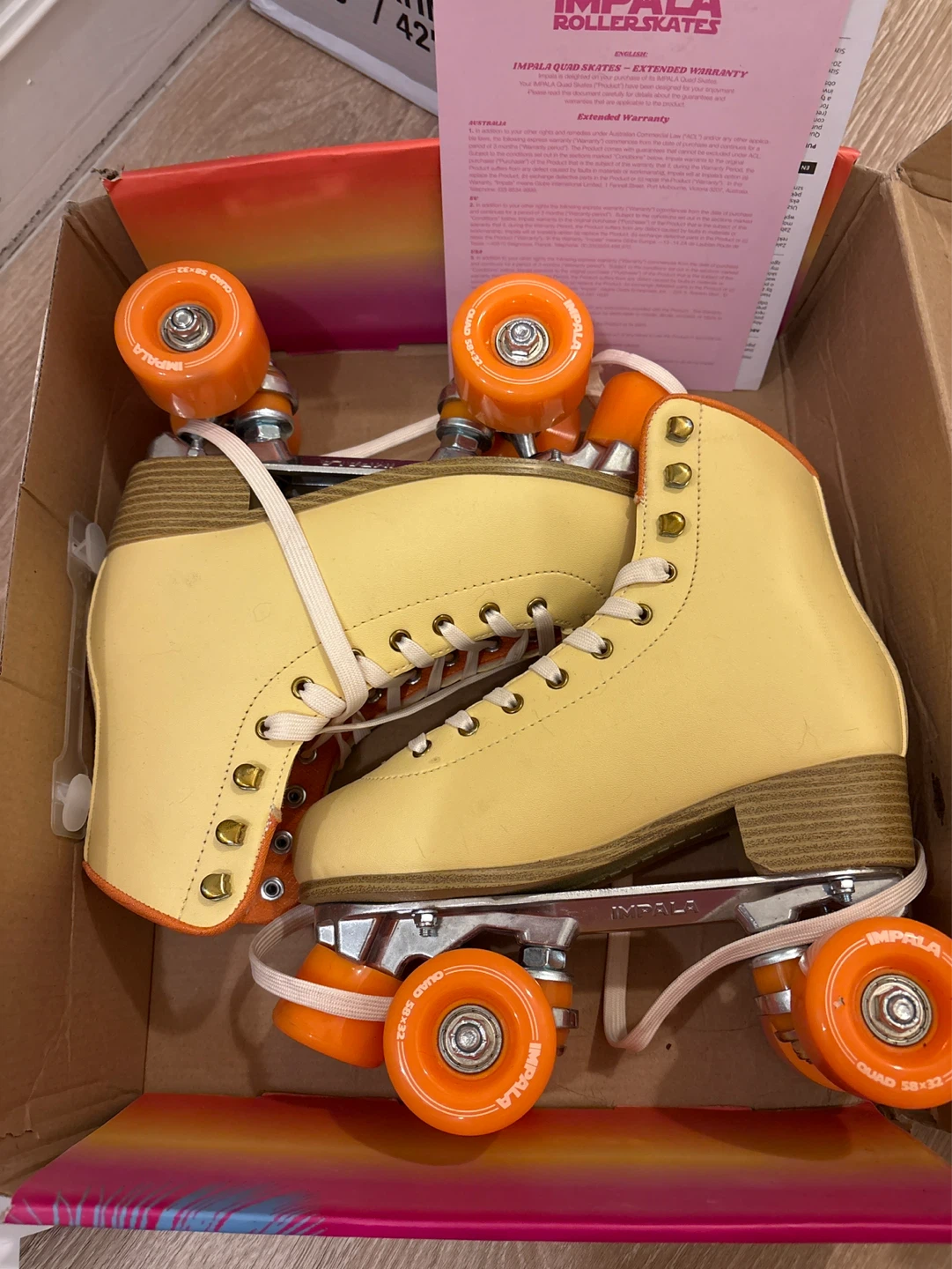 Impala Forest Green Roller Skates size 6