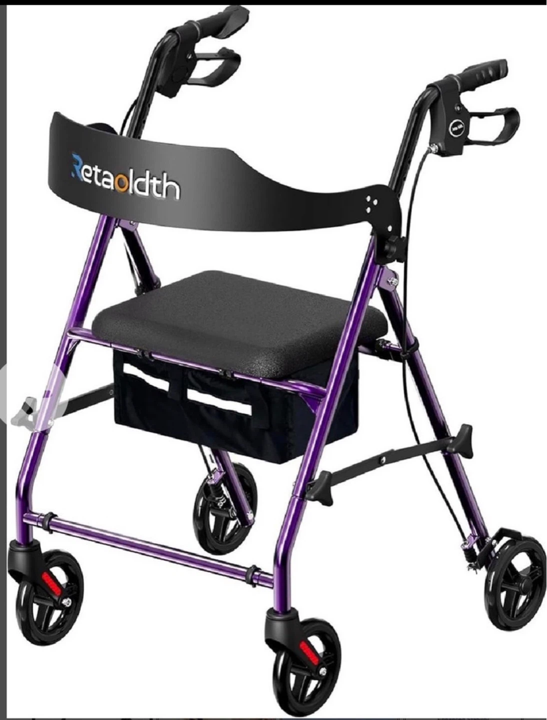 Retaoldth Walker with Seat and Bag
