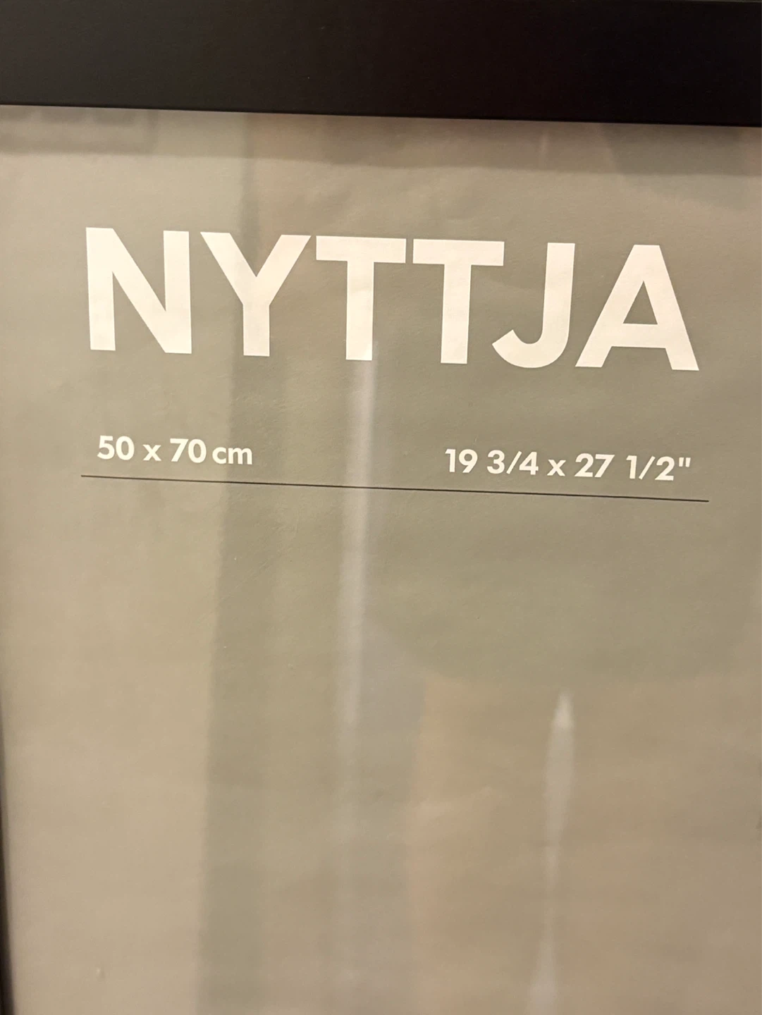 2 IKEA NYTTJA Picture Frame 50x70 cm - photo 2