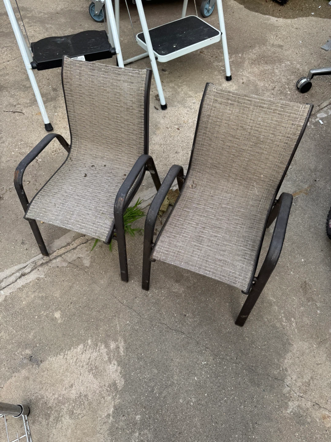 Kids Set of 2 Outdoor Patio Chairs