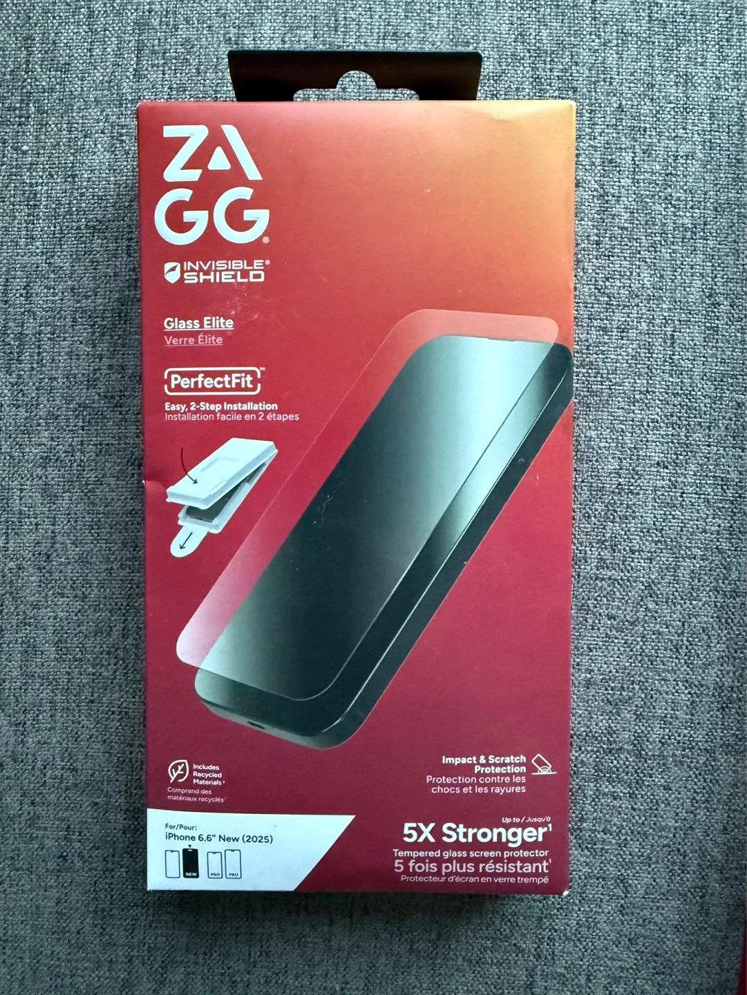 ZAGG InvisibleShield Glass Elite screen protector Samsung s25 FE