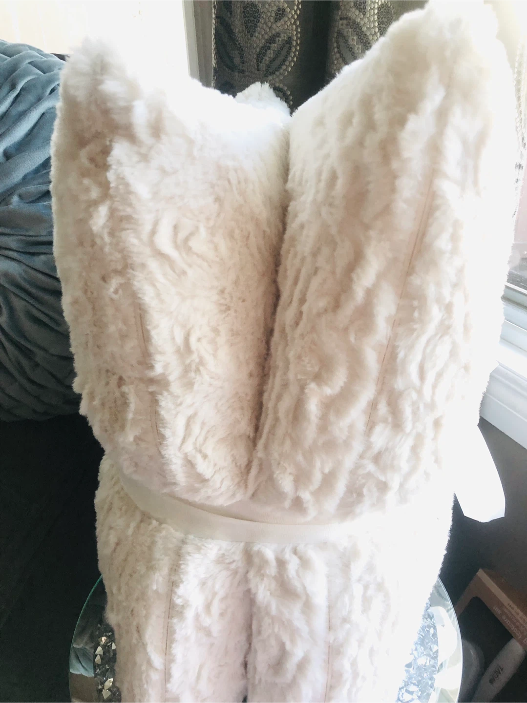 NEW Lovelle Studio Faux Fur Pillows - Set of 2 - photo 5