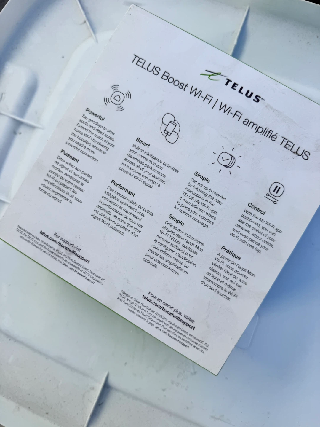 TELUS Boost Wi-Fi Expansion Pack - photo 3