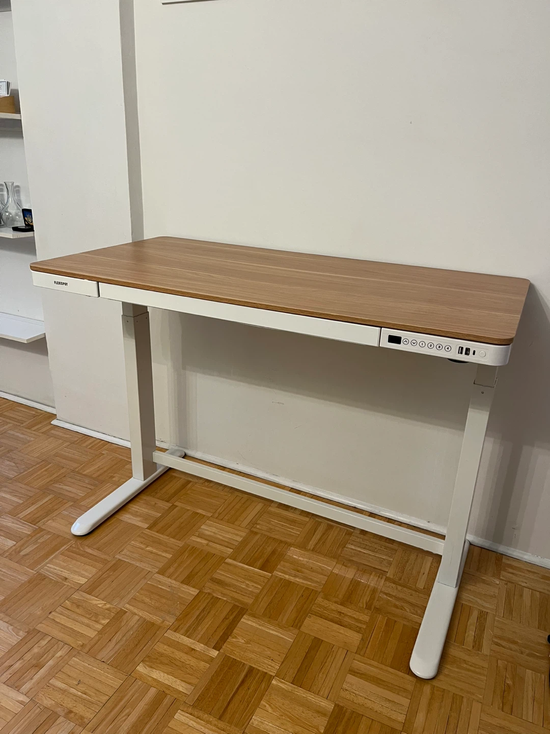 FlexiSpot Sit/Stand Desk with Drawer