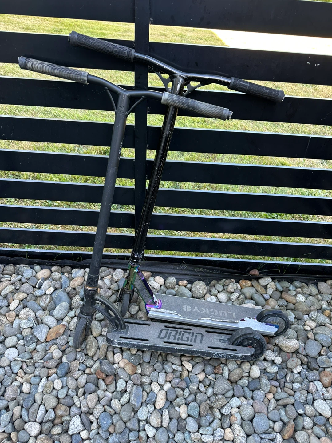 Two Scooters: Origin & Lucky