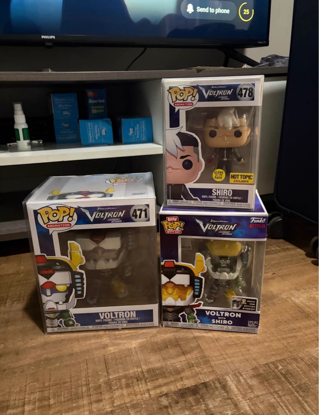Voltron Funko pop bundle