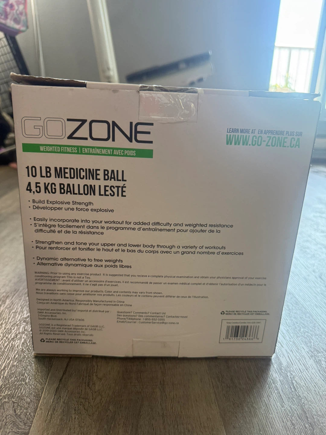 10 lb Medicine Ball – Unopened - photo 2