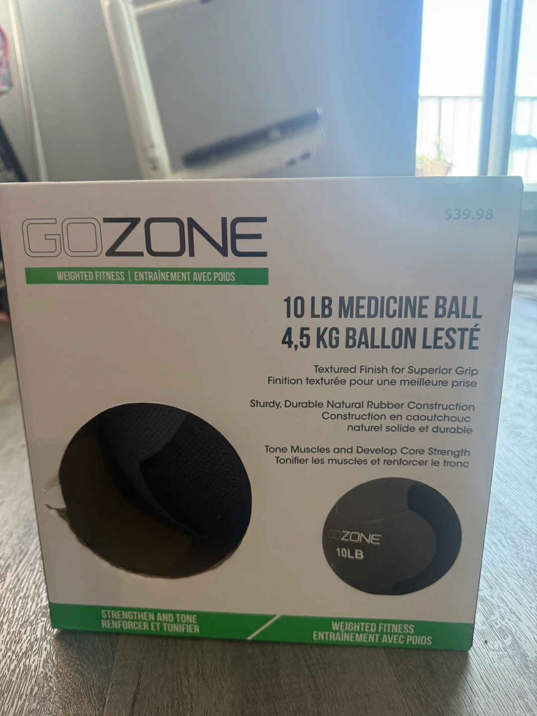 10 lb Medicine Ball – Unopened - photo 3