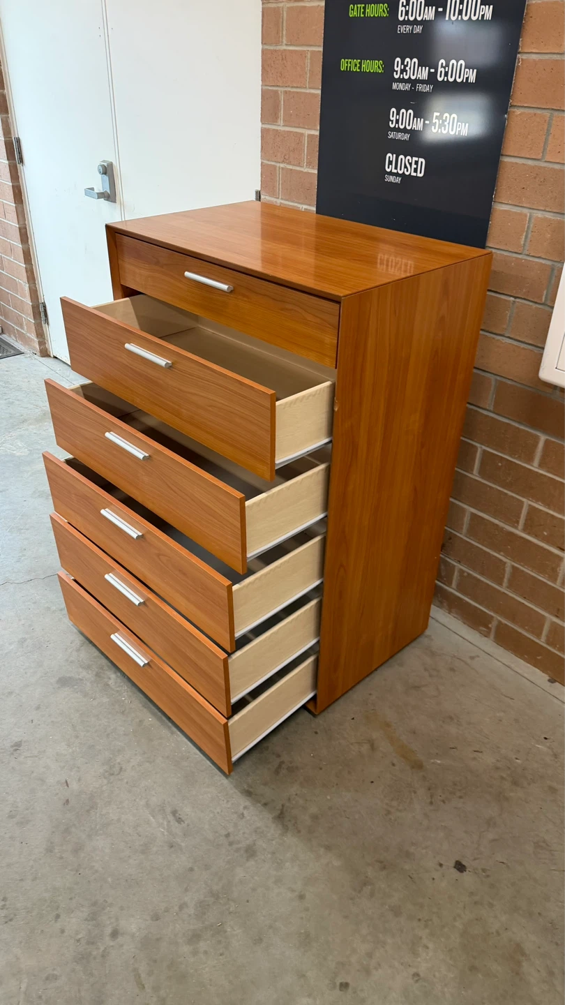 Tallboy Dresser with 6 Drawers - photo 3