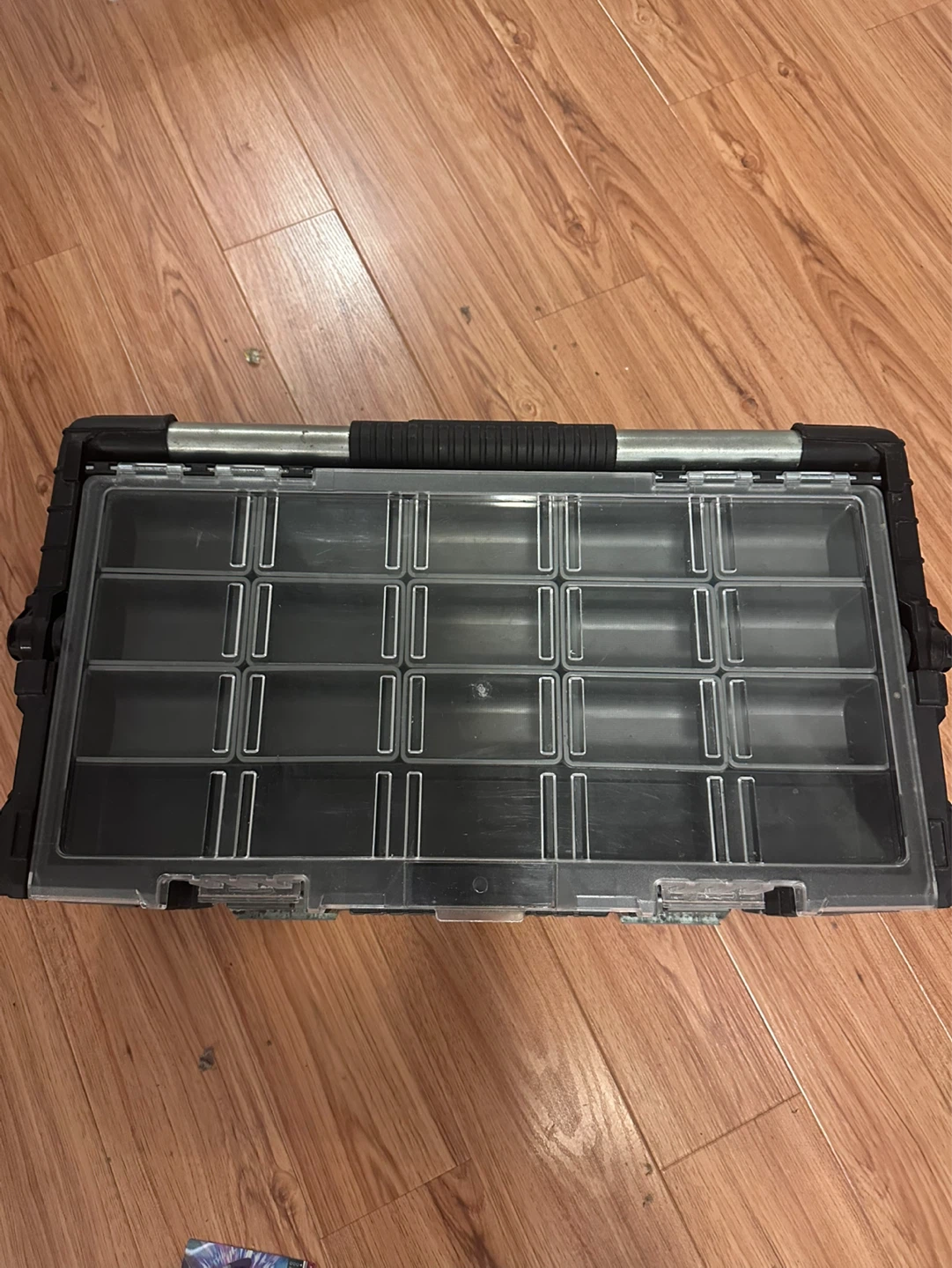 Husky Organizer Storage Bin Case with Handle