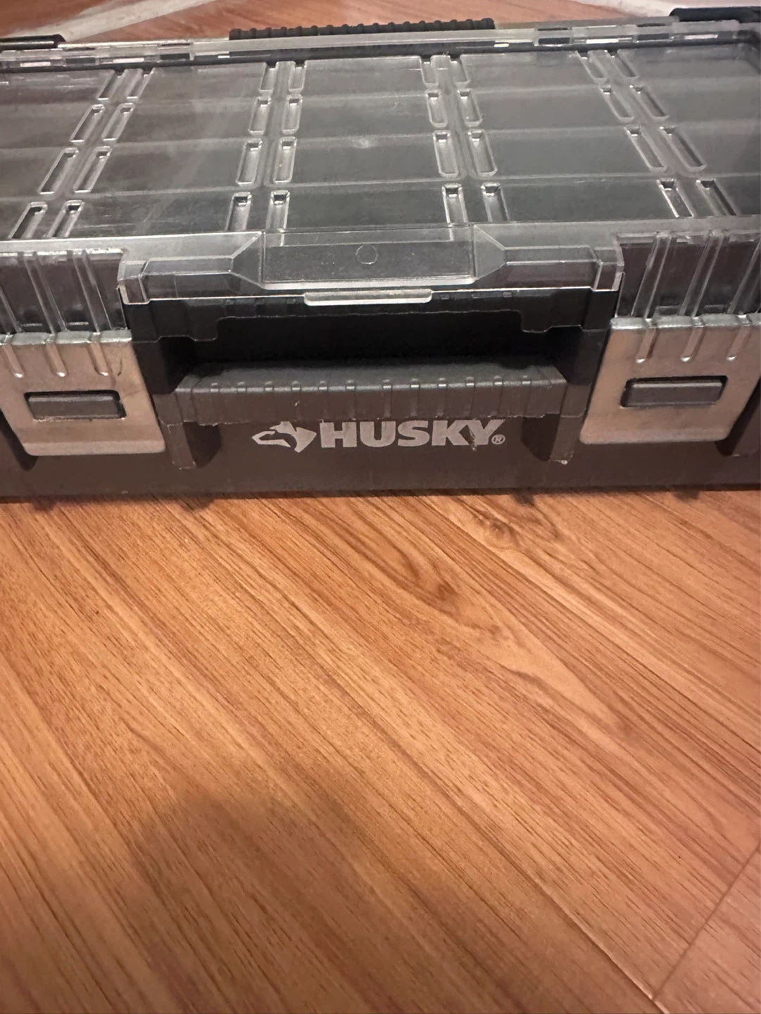 Husky Organizer Storage Bin Case with Handle - photo 4