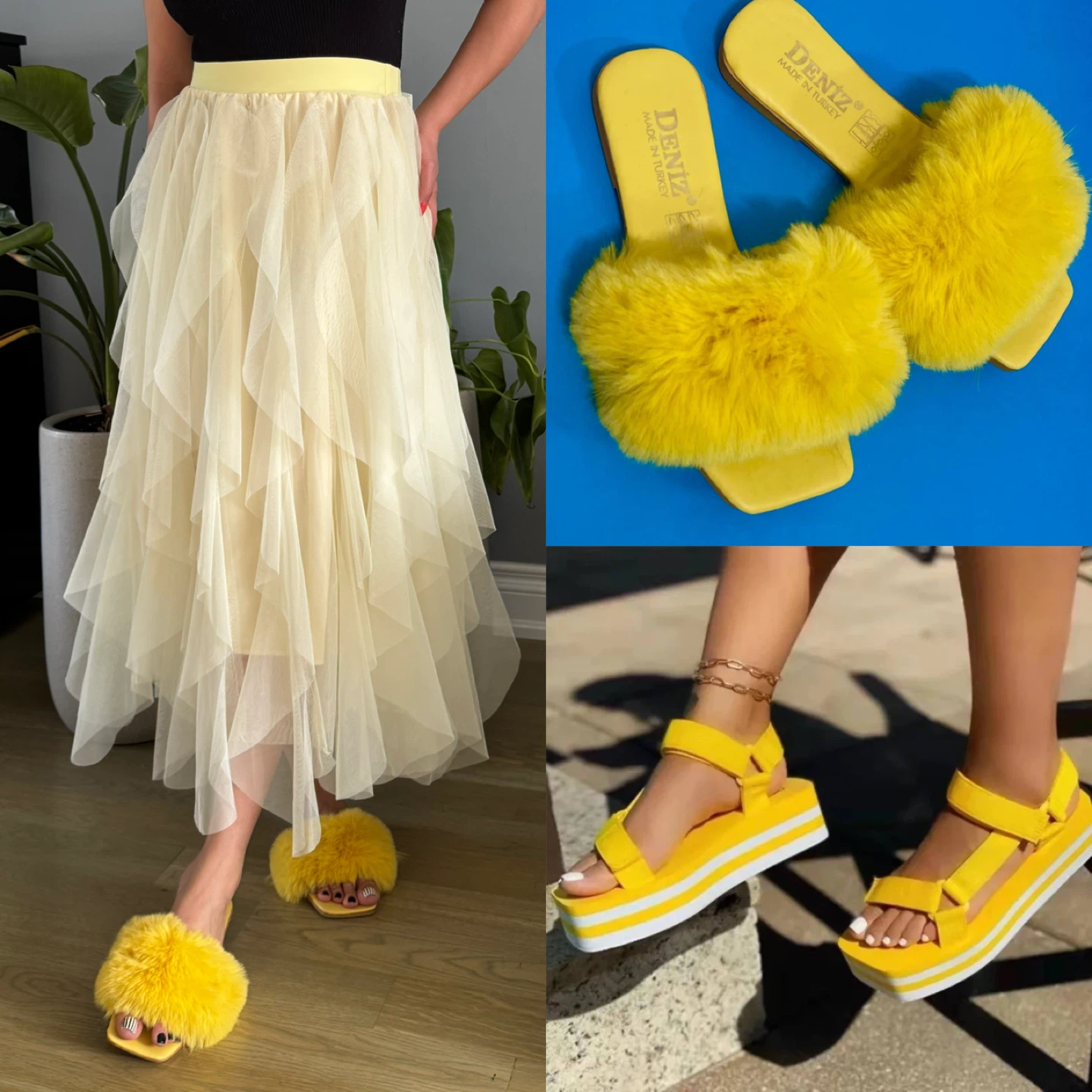 Amazing Woman Yellow Summer Stylish Set