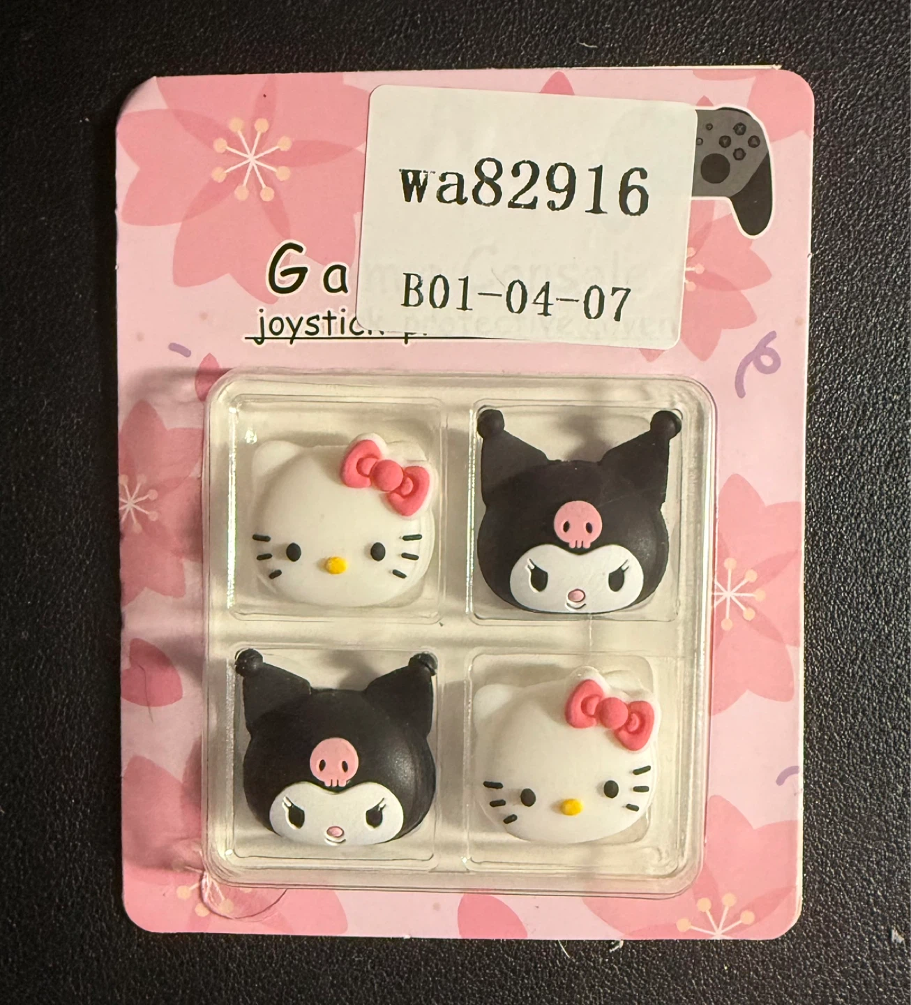 Hello kitty & Kuromi thumb grips