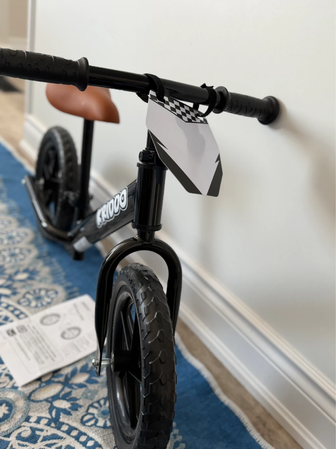 KRIDDO Balance Bike - Black - photo 3