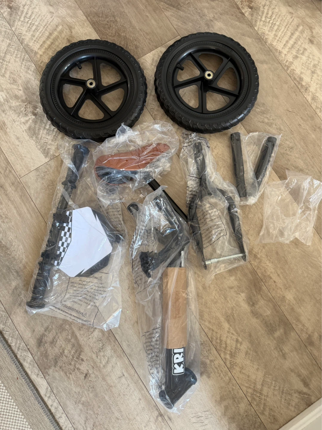 KRIDDO Balance Bike - Black - photo 4
